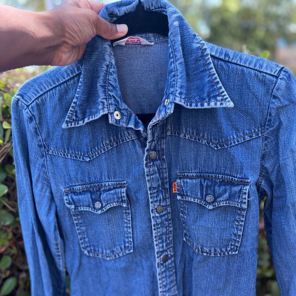 Levi’s Orange Tab Denim Shirt